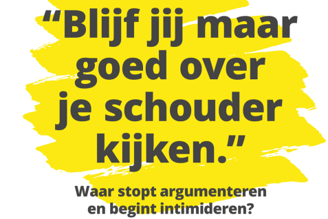 Blijf jij maar goed over je schouder kijken