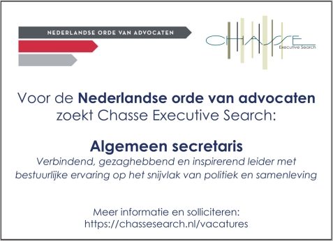 Vacature algemeen secretaris