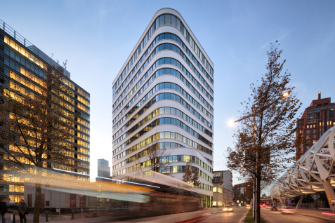 Monarch in Den Haag, werklocatie bureau van de NOvA