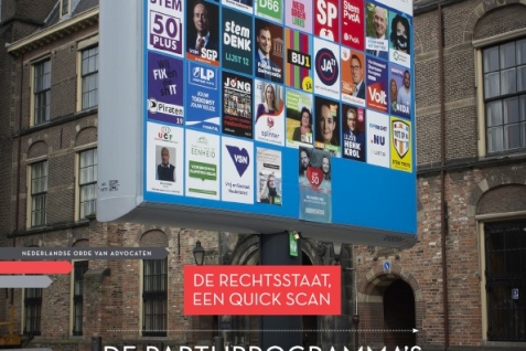 Rapport rechtsstatelijkheid verkiezingsprogramma's 2021 cover (jpg)