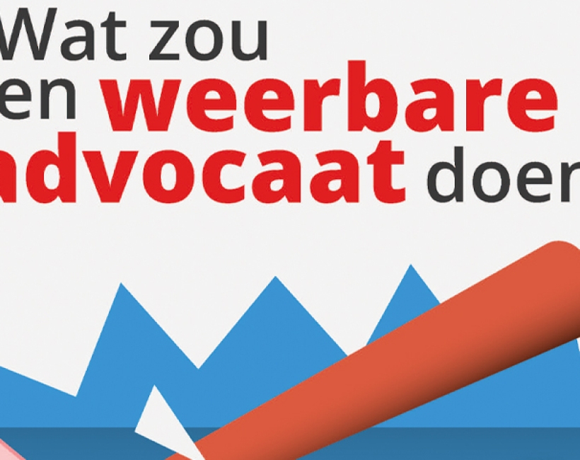 Wat zou een weerbare advocaat doen?