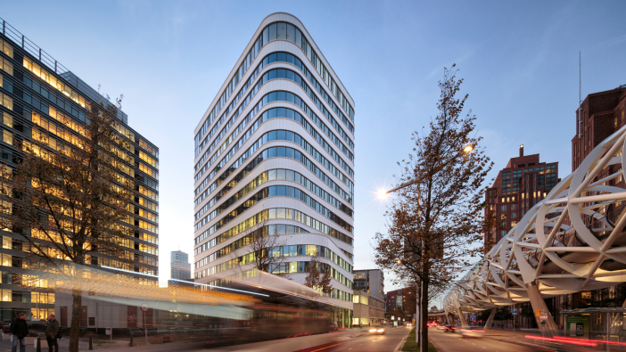 Monarch in Den Haag, werklocatie bureau van de NOvA