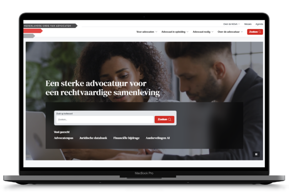 Nieuwe website