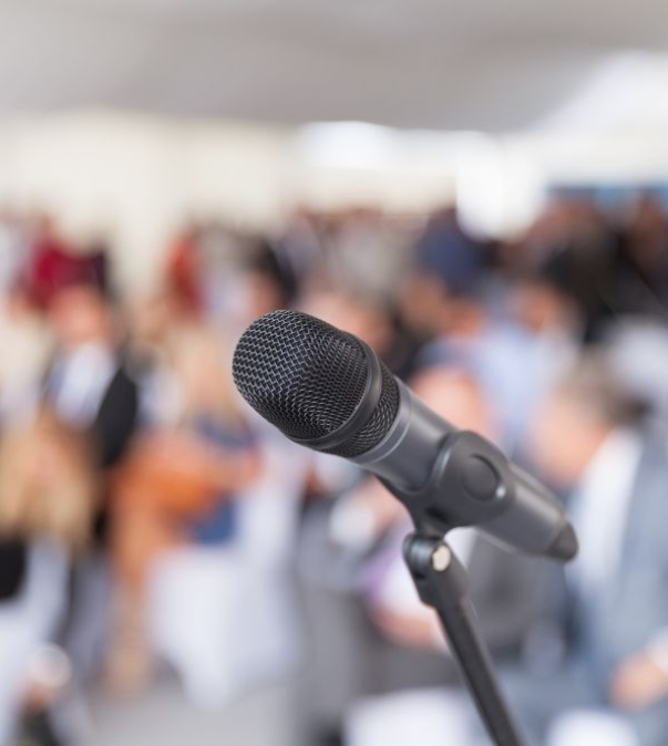 Microfoon voor volle zaal