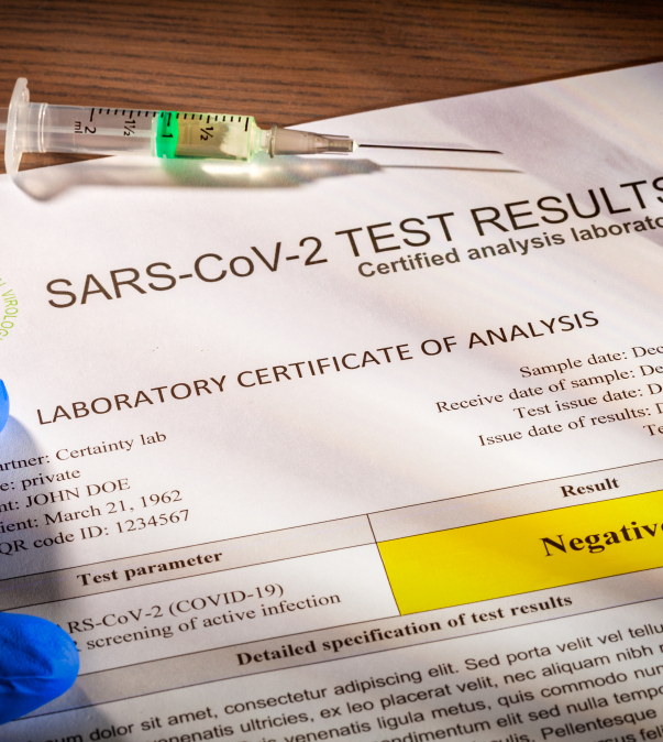 Corona test iStock-1292486656